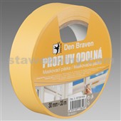 DEN BRAVEN Profi UV odolná maskovací páska - 30mm*33bm